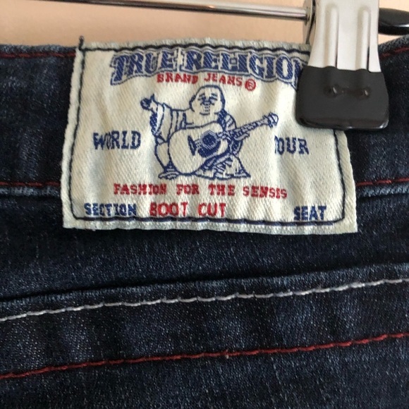 True Religion Style WLHK67DX4 Bootcut Jeans 26 - Picture 5 of 10